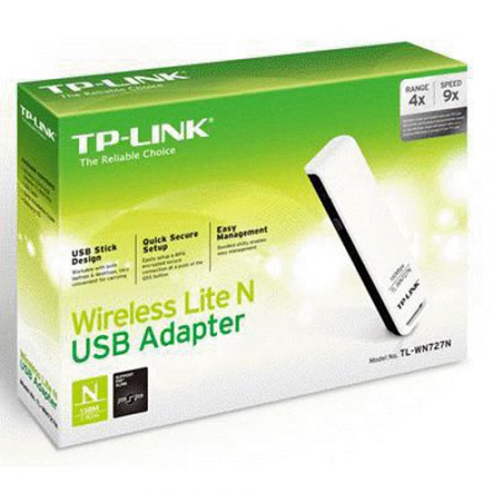 TP-LINK TL-WN821N 300Mbps 802.11b/g USB Kablosuz Adaptör