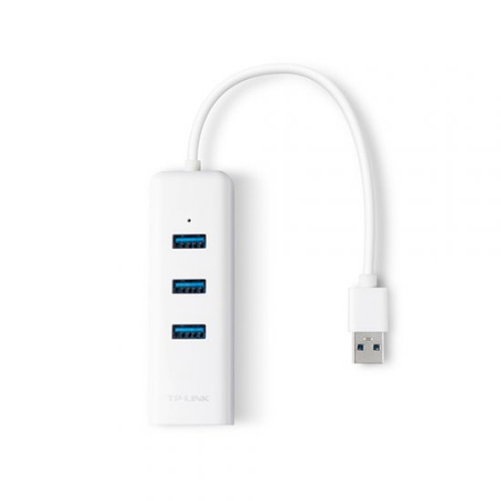 TP-LINK UE330 3 Port Gigabit Ethernet Girişli Usb 3.0 Çoklayıcı Hub