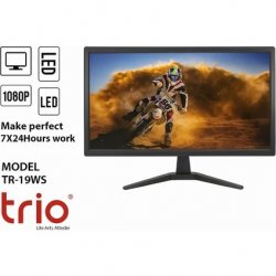 TRİO 19 TR-19WS 3Ms 60Hz VGA+HDMI FHD LED MONITOR