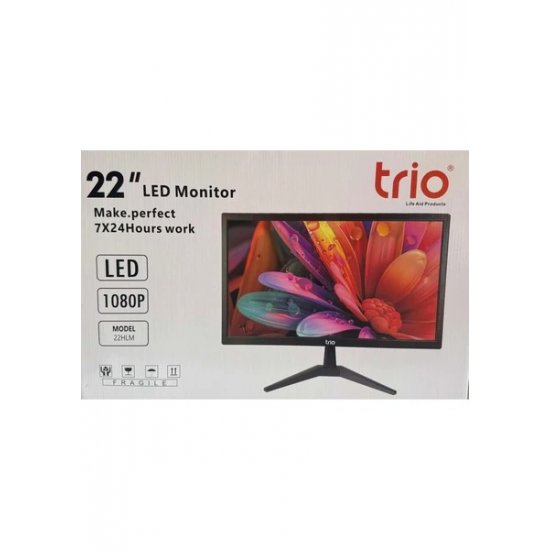 TRİO 22 TR-22WS 3Ms 75Hz VGA+HDMI FHD LED MONITOR
