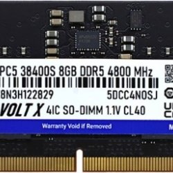 TWINMOS 8GB DDR5 4800Mhz CL40 Notebook Ram TMD58GB4800S40
