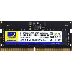 TWINMOS 8GB DDR5 4800Mhz CL40 Notebook Ram TMD58GB4800S40