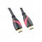 VCOM CG525-R-1.8 SIYAH 1.8MT 1.4V HDMI-M-HDMI-M KABLO