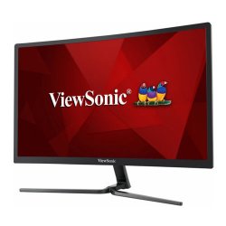 VIEWSONIC 23.6 VX2458-C-MHD LED 1ms 144Hz (İST STOK) M.M HDMI DVI DP CURVED GAMING MONITOR Siyah