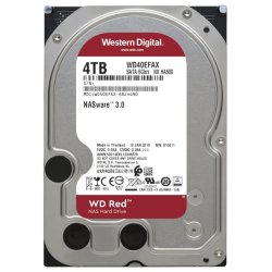 WD 3.5 RED 4TB 5400RPM 256MB SATA3 NAS HDD WD40EFAX (7/24)